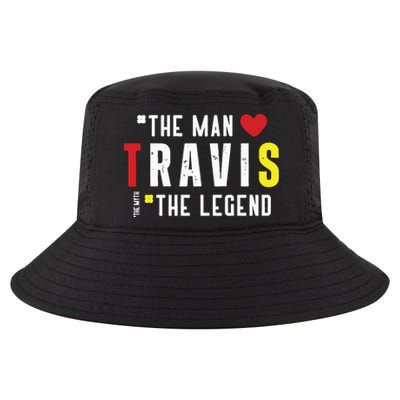 Travis The Man The Legend The Myth Cool Comfort Performance Bucket Hat