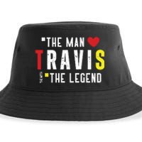 Travis The Man The Legend The Myth Sustainable Bucket Hat