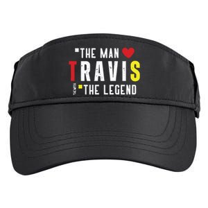 Travis The Man The Legend The Myth Adult Drive Performance Visor