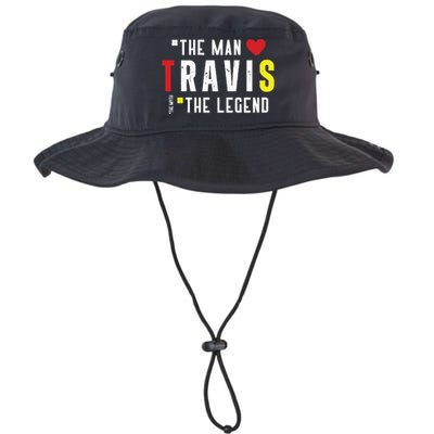 Travis The Man The Legend The Myth Legacy Cool Fit Booney Bucket Hat