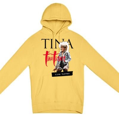 Tina Turner Multi Logo Photo Premium Pullover Hoodie