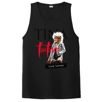 Tina Turner Multi Logo Photo PosiCharge Competitor Tank