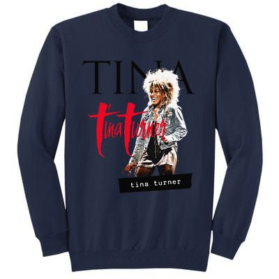 Tina Turner Multi Logo Photo Tall Sweatshirt