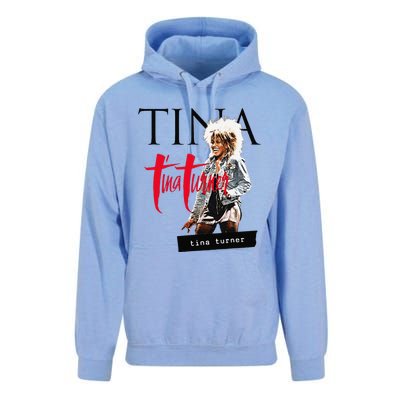 Tina Turner Multi Logo Photo Unisex Surf Hoodie