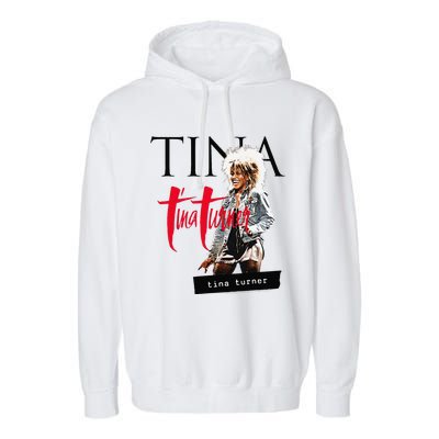 Tina Turner Multi Logo Photo Garment-Dyed Fleece Hoodie