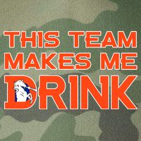 This Team Makes Me Drink Denver Funny Legacy Tie Dye Trucker Hat