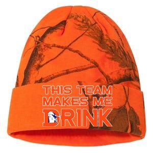 This Team Makes Me Drink Denver Funny Kati Licensed 12" Camo Beanie