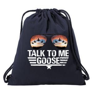 Talk To Me Goose Jet Fighter Sunglasses Drawstring Bag