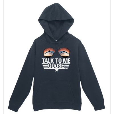 Talk To Me Goose Jet Fighter Sunglasses Urban Pullover Hoodie