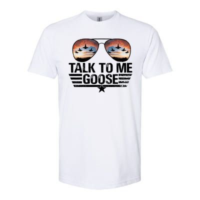 Talk To Me Goose Jet Fighter Sunglasses Softstyle CVC T-Shirt