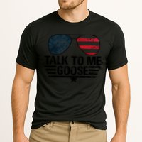 Talk To Me Goose USA Flag Sunglasses Cooling Performance Crew T-Shirt