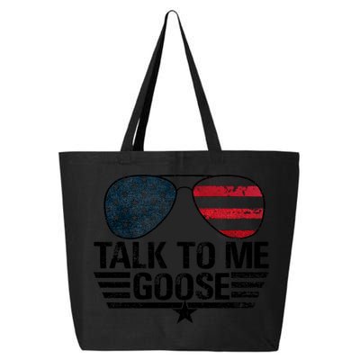Talk To Me Goose USA Flag Sunglasses 25L Jumbo Tote