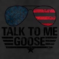 Talk To Me Goose USA Flag Sunglasses 25L Jumbo Tote