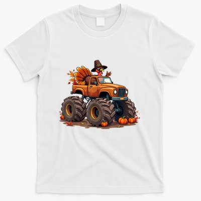 Thanksgiving Turkey Monster Truck T-Shirt