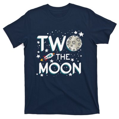 Two The Moon 2nd Birthday Gift For 2 Year Old T-Shirt