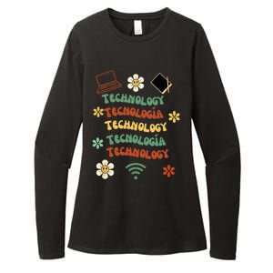 technology teacher maestro de tecnología Womens CVC Long Sleeve Shirt