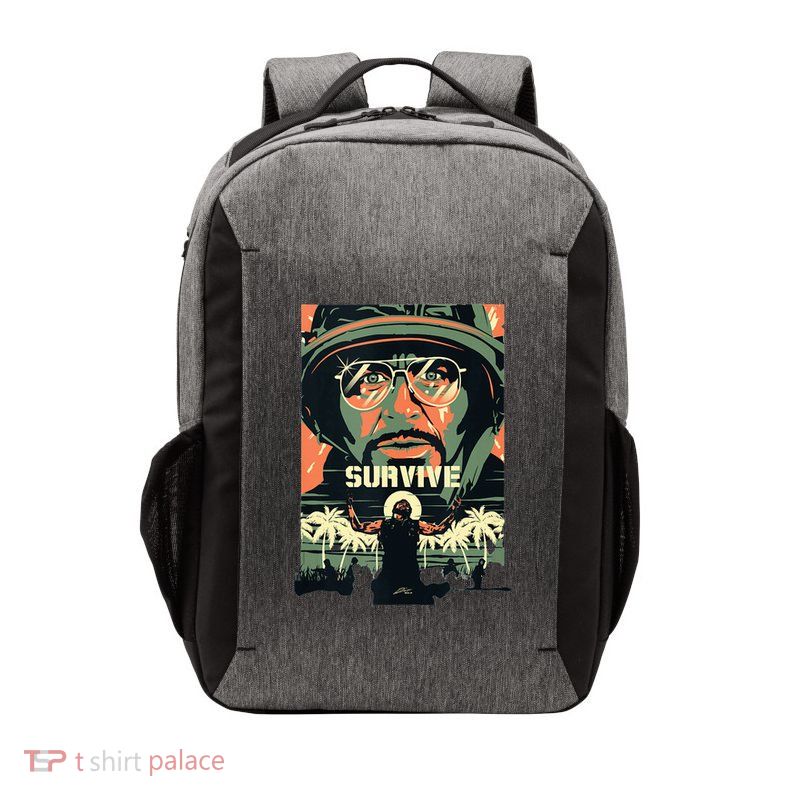 Tropic Thunder Movie Survive Funny Tank Top Vector Backpack