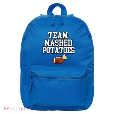 Thanksgiving Team Mashed Potatoes Football 16 in Basic Backpack