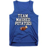 Thanksgiving Team Mashed Potatoes Football Tank Top