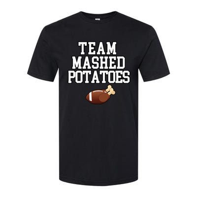 Thanksgiving Team Mashed Potatoes Football Softstyle CVC T-Shirt