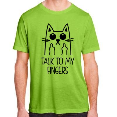 Talk To My Fingers Adult ChromaSoft Performance T-Shirt