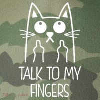 Talk To My Fingers Legacy Tie Dye Trucker Hat