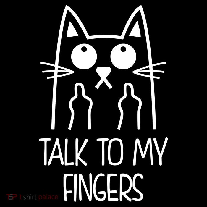 Talk To My Fingers Button