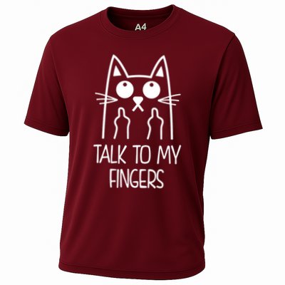 Talk To My Fingers Performance Shirt