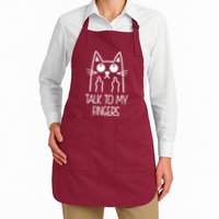 Talk To My Fingers Apron