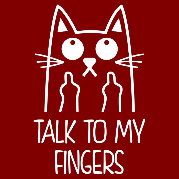Talk To My Fingers Apron