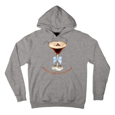 That’S That Me Espresso Espresso Martini Blue Bow Tall Hoodie