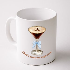 That’S That Me Espresso Espresso Martini Blue Bow Coffee Mug