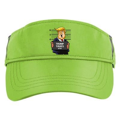 Trump Taxes Meaningful Gift Prison Mug Shot $750 Fraud Lock Him Up Gift Adult Drive Performance Visor