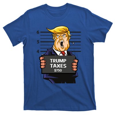 Trump Taxes Meaningful Gift Prison Mug Shot $750 Fraud Lock Him Up Gift T-Shirt