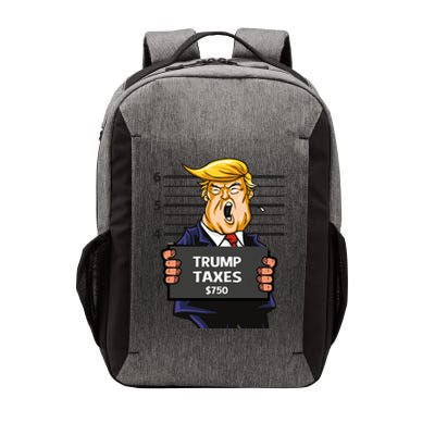 Trump Taxes Meaningful Gift Prison Mug Shot $750 Fraud Lock Him Up Gift Vector Backpack