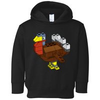 Tukey Thanksgiving Master Builder Block Brick Building Toddler Hoodie