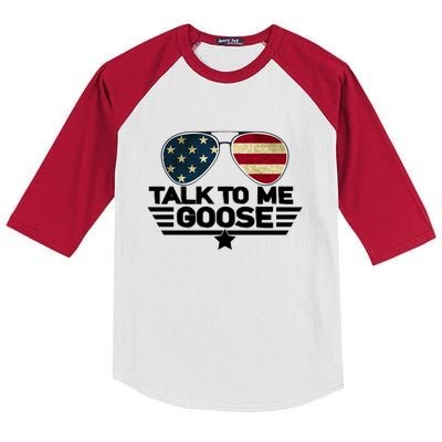 Talk To Me Goose Kids Colorblock Raglan Jersey