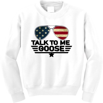 Talk To Me Goose Kids Sweatshirt