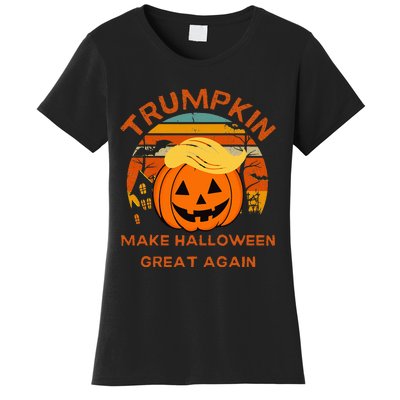 Trumkin Trump Make Halloween Great Again Women's T-Shirt