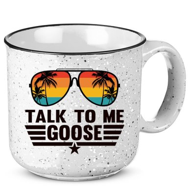 Talk To Me Goose 15oz Campfire Ceramic Mug