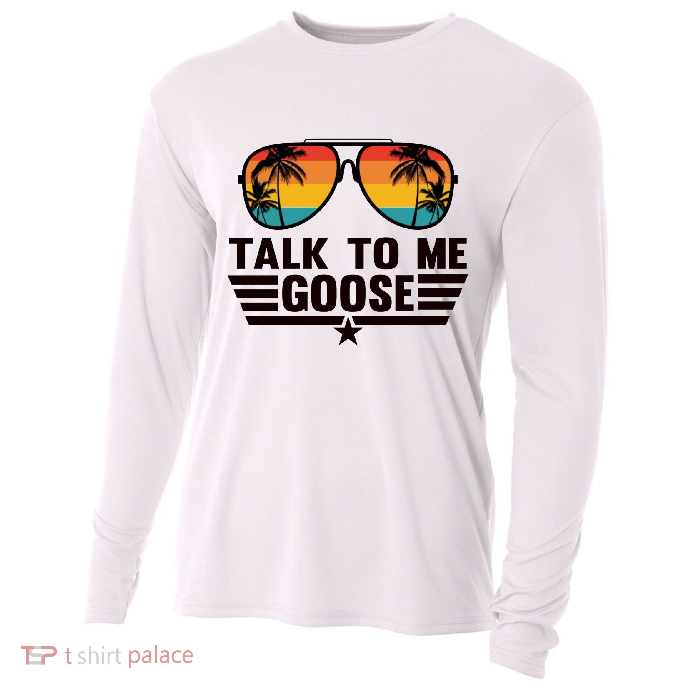 Talk To Me Goose Cooling Performance Long Sleeve Crew