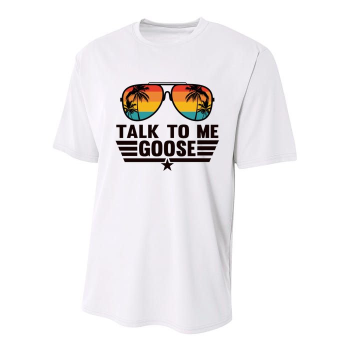Talk To Me Goose Youth Performance Sprint T-Shirt