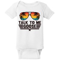 Talk To Me Goose Baby Bodysuit