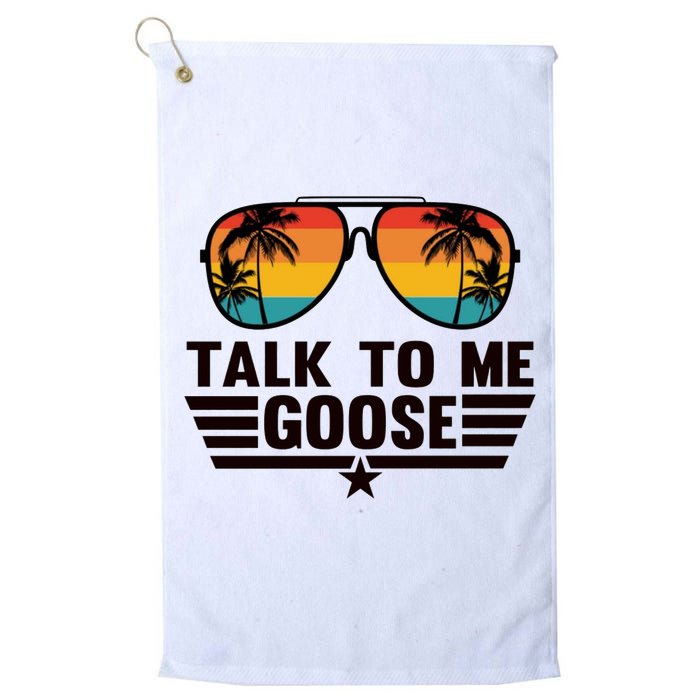 Talk To Me Goose Golf Towel