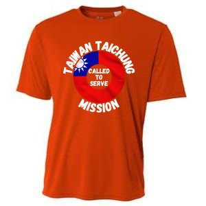 Taiwan Taichung Mission Lds Proud Mormon Missionary Cool Gift Cooling Performance Crew T-Shirt