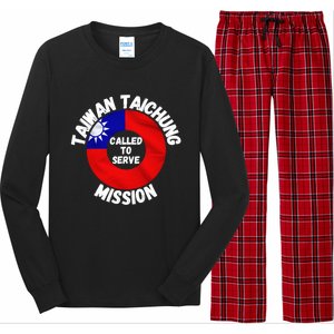 Taiwan Taichung Mission Lds Proud Mormon Missionary Cool Gift Long Sleeve Pajama Set