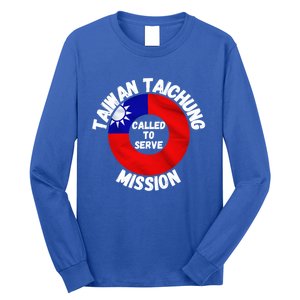 Taiwan Taichung Mission Lds Proud Mormon Missionary Cool Gift Long Sleeve Shirt