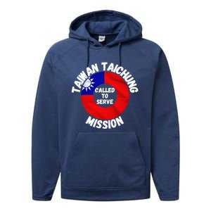 Taiwan Taichung Mission Lds Proud Mormon Missionary Cool Gift Performance Fleece Hoodie