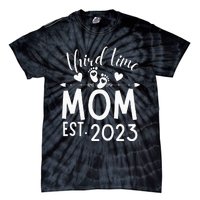 Third time Mom Pregnancy Mother's Day Soon to be Mom Tie-Dye T-Shirt