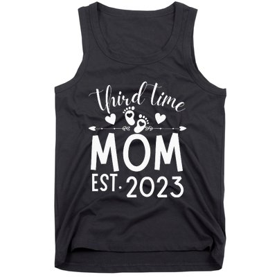 Third time Mom Pregnancy Mother's Day Soon to be Mom Tank Top